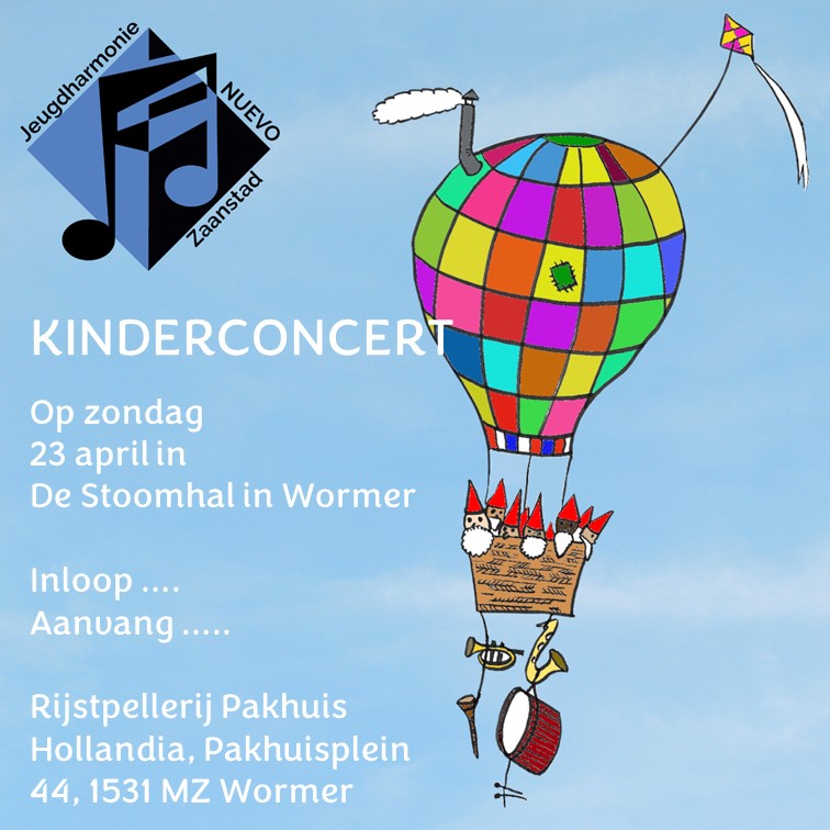 Kinderconcert 2023 poster